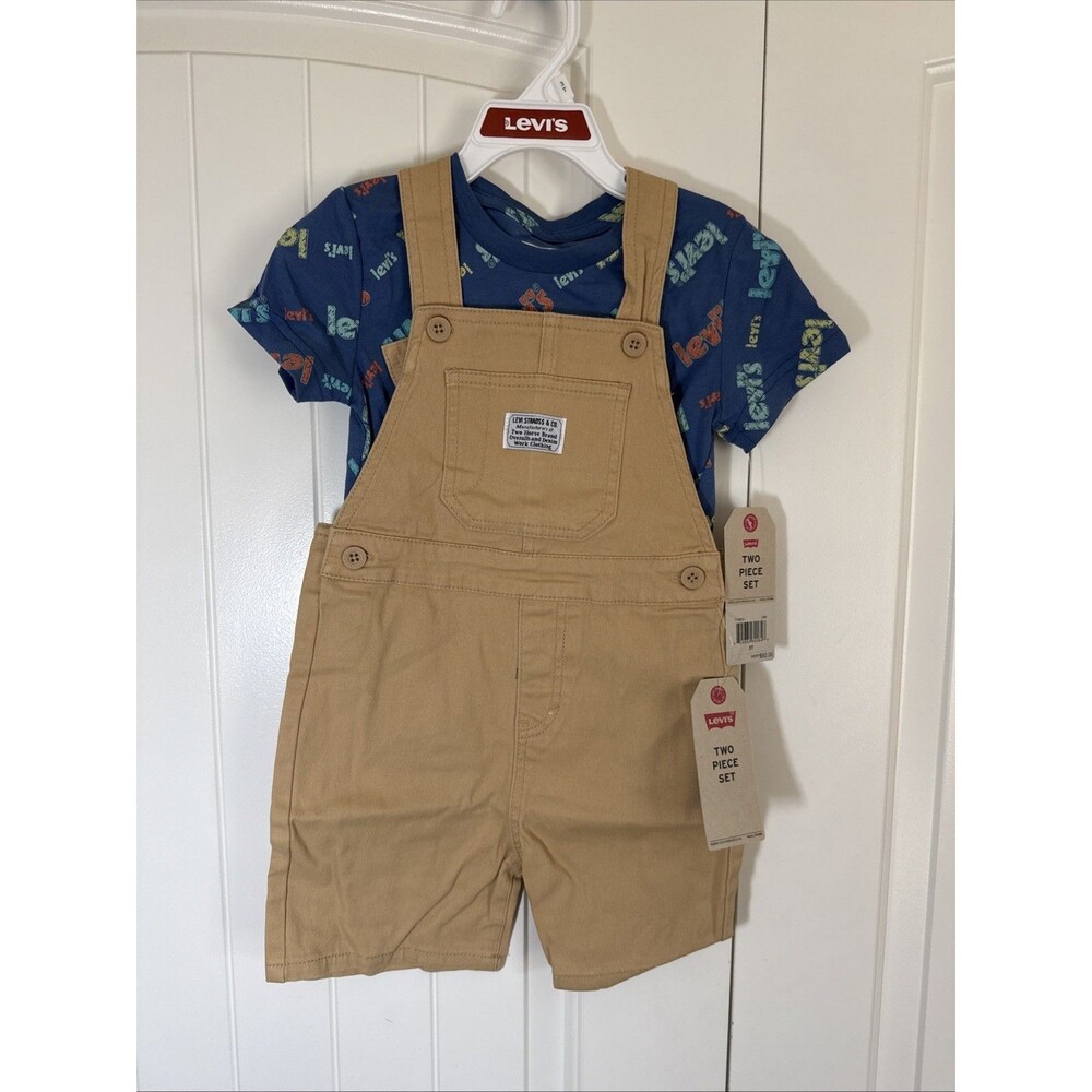 Levi's NWT 3T Overall Set 2-Piece
